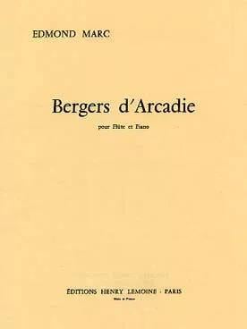 Bergers d'Arcadie - partition Piano