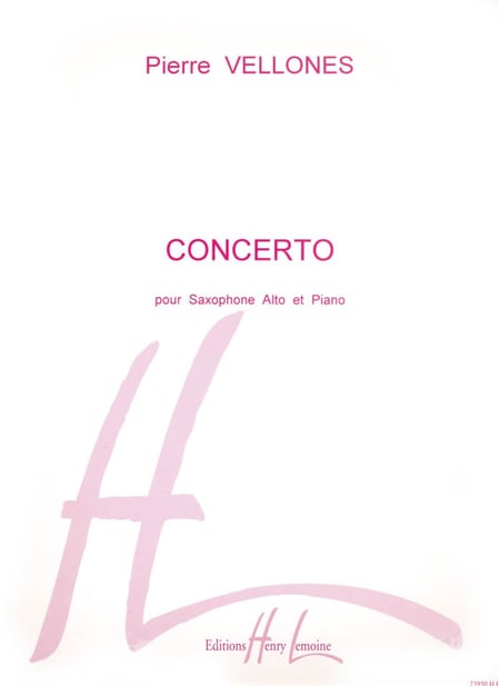Concerto Op.65 - partition saxophone mib et piano