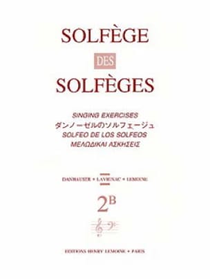 Solfège des Solfèges Vol.2B avec accompagnement - méthode Solfège