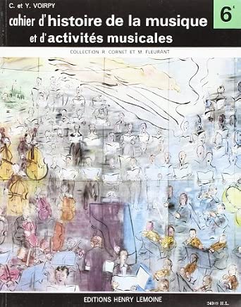Cahier histoire de la musique 6ème