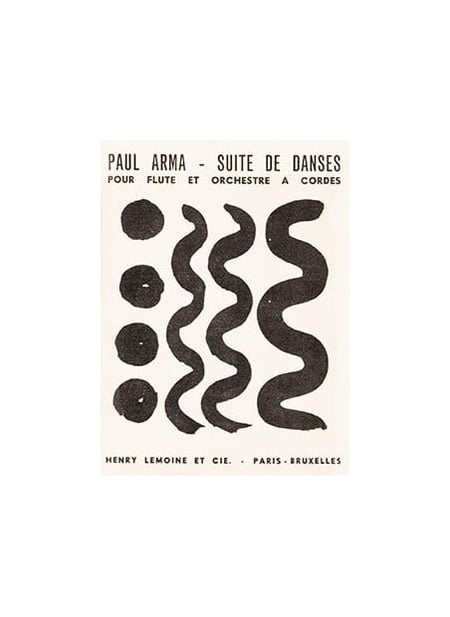 Suite de danses - partition flûte et orchestre