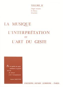 Art du geste Vol.2 - partition Piano