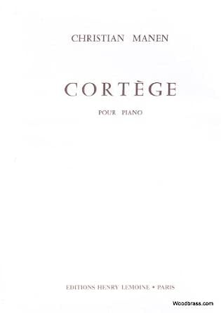 Cortège - partition Piano