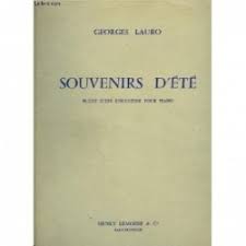 Souvenir d'été - partition Piano