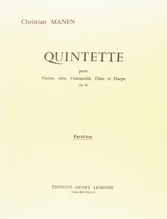 Quintette Op.33 - partition violon, alto, violon