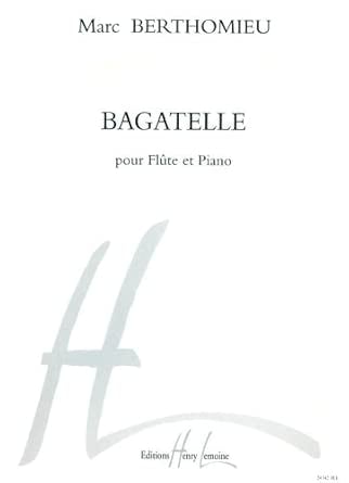 Bagatelle - partition Piano