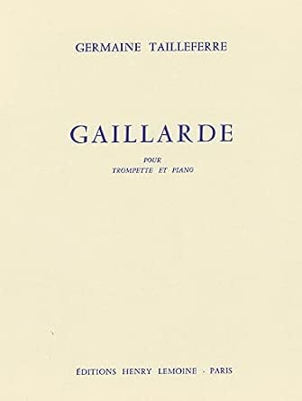 Gaillarde - partition Piano