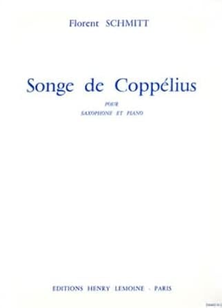 Songe de Coppélius - partition saxophone sib