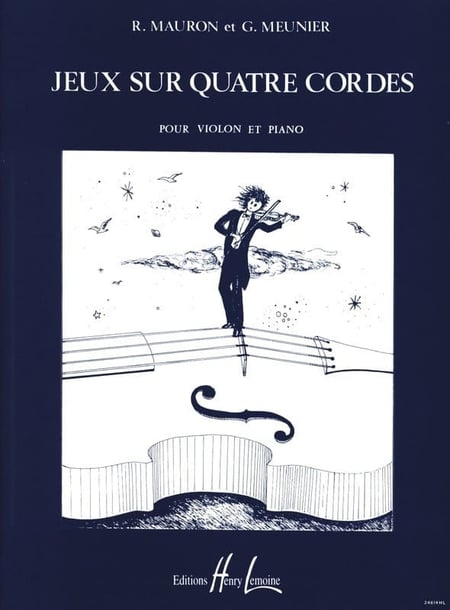 Jeux sur 4 cordes - partition Piano