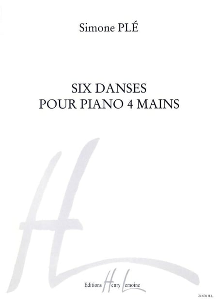 Danses (6) - partition Piano