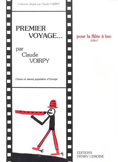 Premier Voyage - partition flûte à bec alto