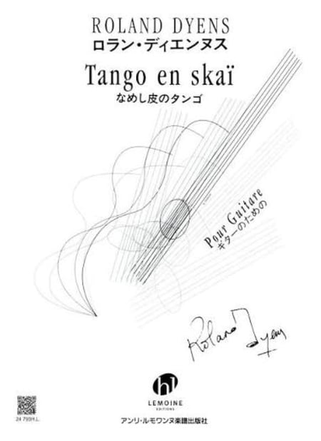 Tango en Skaï - partition guitare