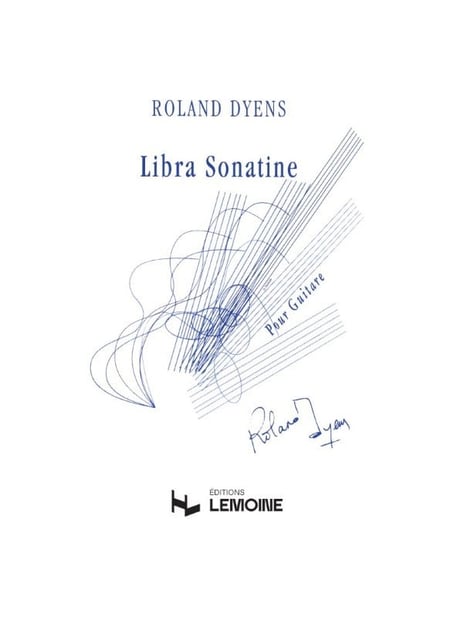 Libra Sonatine - partition guitare