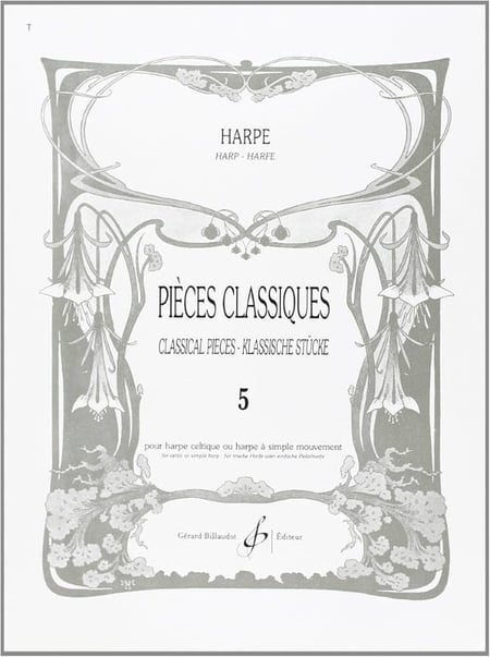 Pièces (5) - partition harpe