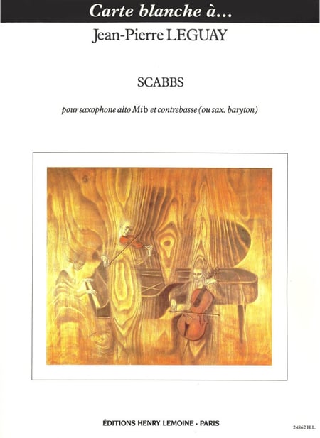 Scabbs - partition saxophone mib et contrebasse