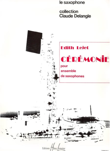 Cérémonie - partition saxophones
