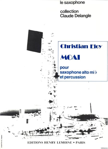 Moai - partition saxophone MIB et percussion