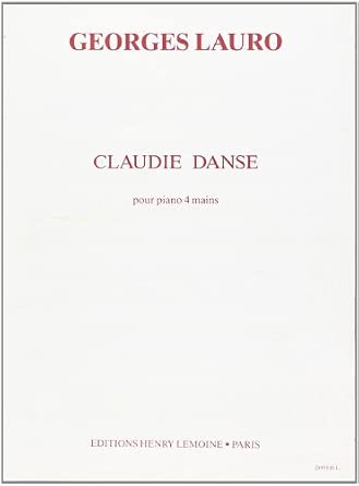 Claudie danse --- piano 4 ms