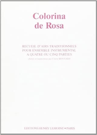 Colorina de Rosa - Airs traditionnels
