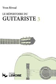 Répertoire du Guitariste Vol.3 - partition guitare