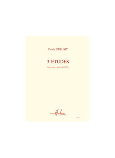 Études de Debussy (3) - partition orchestre