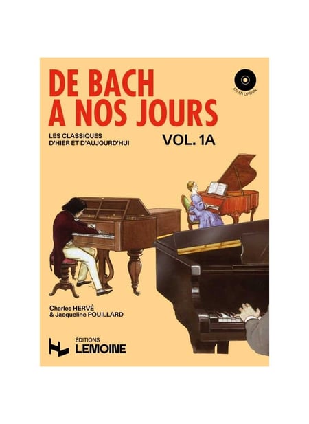 De Bach à nos jours Volume 1A - partition piano