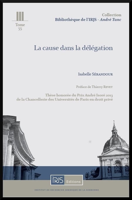 La cause dans la delegation