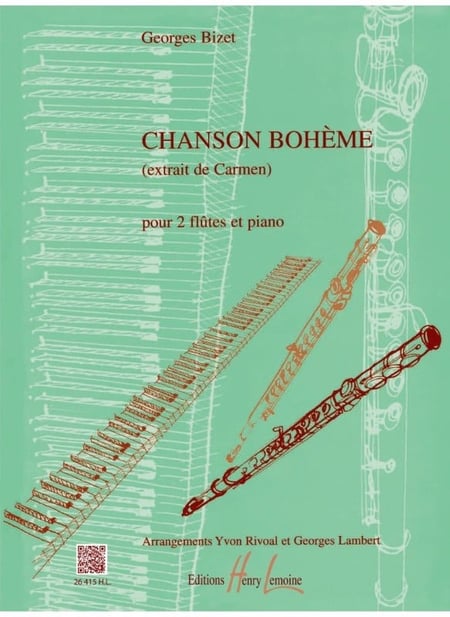 Chanson bohème (Carmen) - partition Piano
