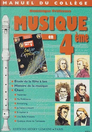 Musique en 4ème (collège) - méthode