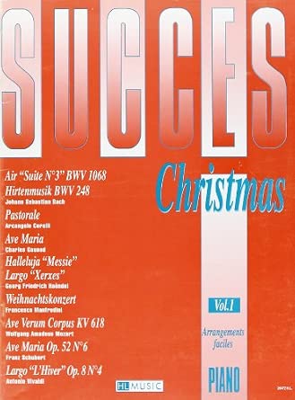Succès Christmas Vol.1 - partition Piano