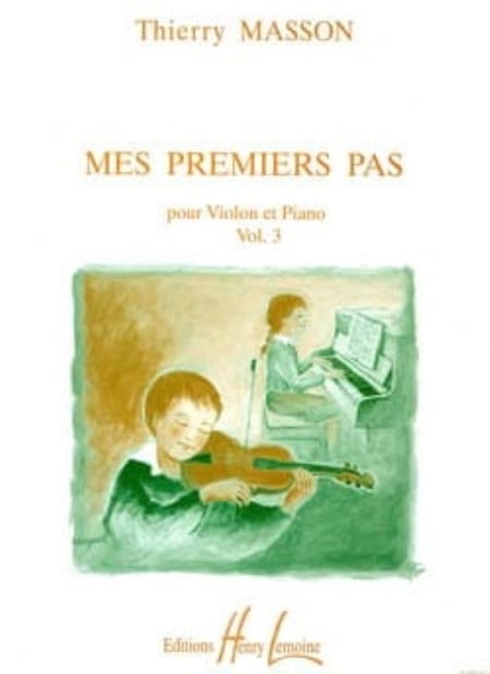 Mes premiers pas Vol.3 - partition violon et piano
