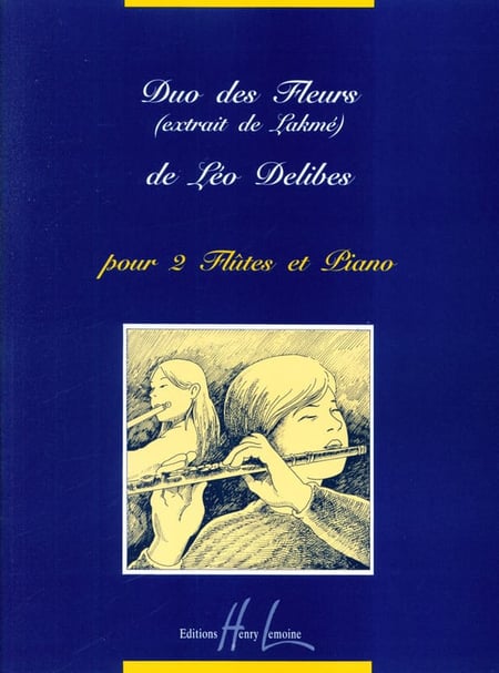 Duo des fleurs (Lakmé) - partition flûte et piano