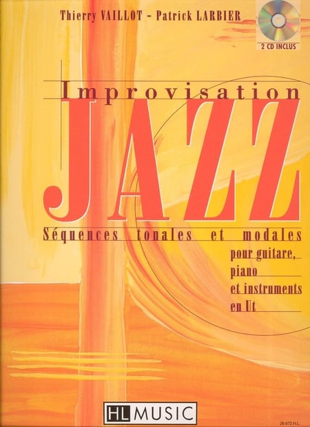 Improvisation Jazz Vol.1 (+2CD) - partition guitare