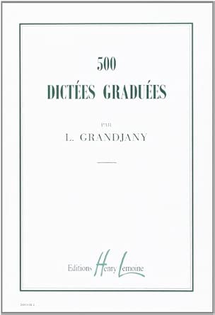 500 Dictées graduées