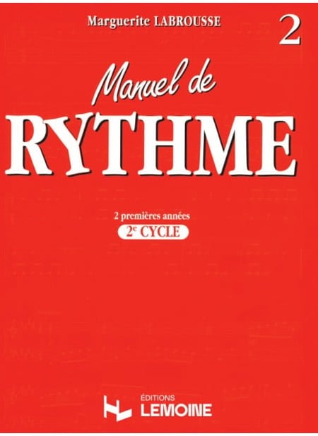 Manuel de Rythme Vol.2 - partition formation musicale