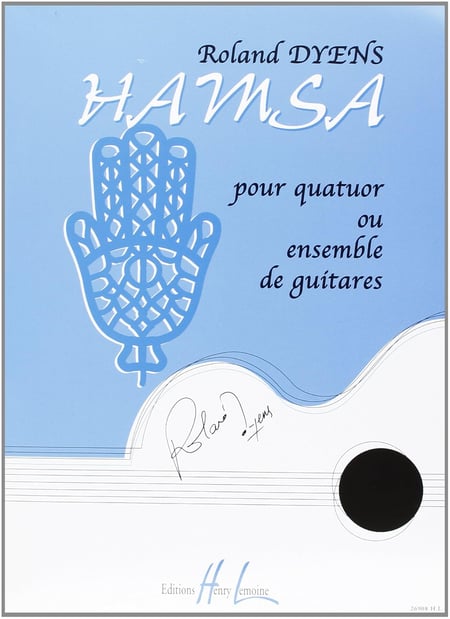 Hamsa (5 mouvements) - 4 guitares - partition guitare