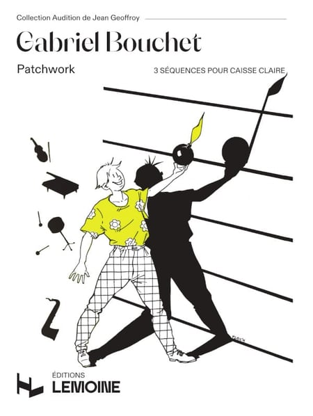 Patchwork (3 séquences) - partition caisse claire