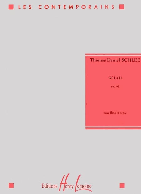 Selah op.40 - partition flûte et orgue