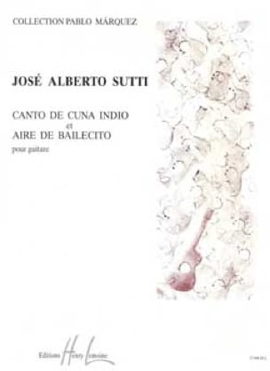 Canto de Cuna / Aire de Bailecit - partition guitare