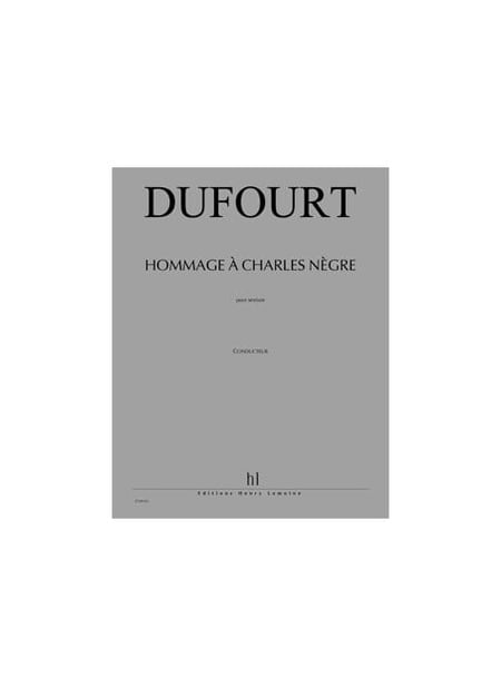 Hommage à Charles Nègre - partition sextuor