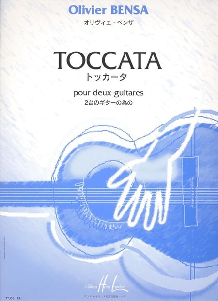 Toccata - partition guitare