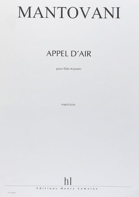 Appel d'air - partition Piano
