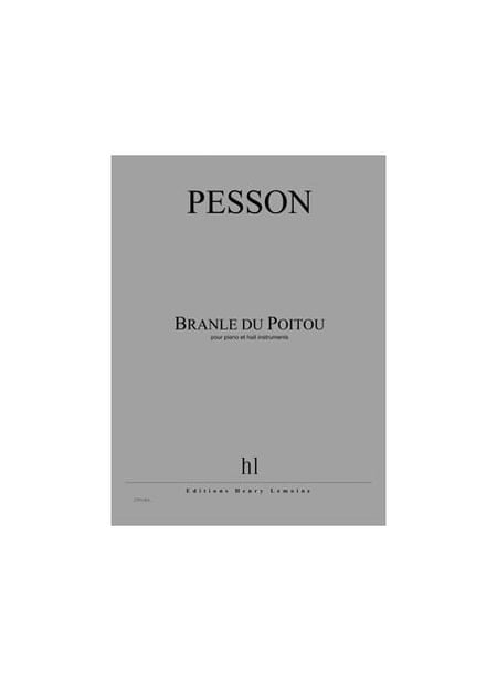 Branle du Poitou - partition Piano