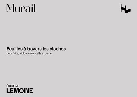 Feuilles à travers les cloches - partition flûte