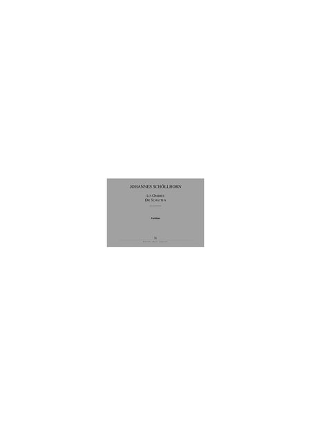 Les Ombres – Die Schatten - partition percussion