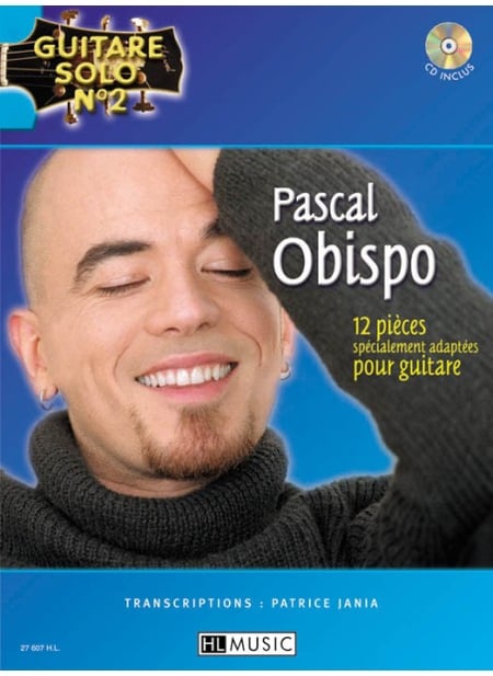 Guitare solo n°2 : Pascal Obispo - partition guitare