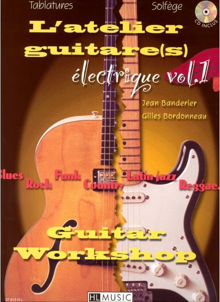 L'Atelier guitare électrique Vol.1 - partition guitare
