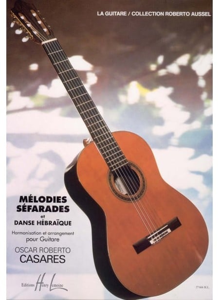 Mélodies séfarades et danses hébraïques - partition guitare