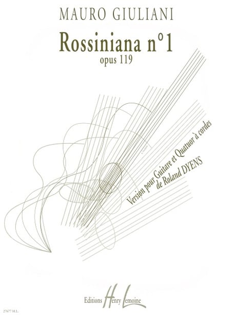 Rossiniana n°1 d'après Mauro Giuliani