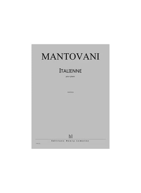 Italienne - partition Piano